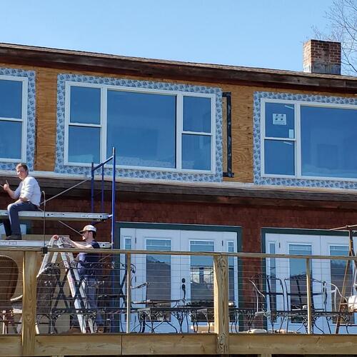 residential window installation services by Top Notch Custom Glass in Manchester NH